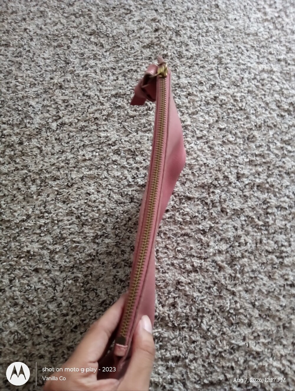 Madewell The Sydney Clutch Bag Vintage Quartz Small - Picture 6 of 13